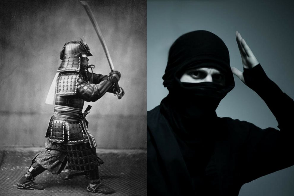 ninja samurai